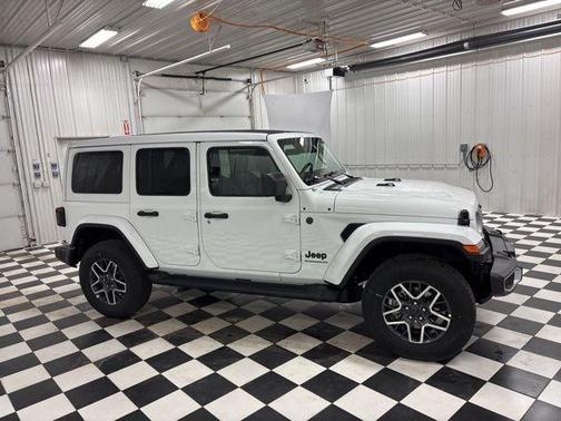 Bright White Clearcoat 2026 Jeep Wrangler Sahara