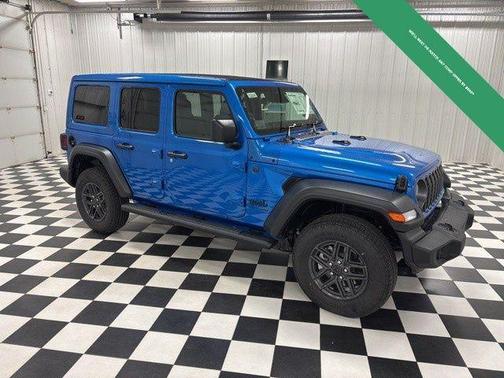 Hydro Blue Pearl 2026 Jeep Wrangler Sport