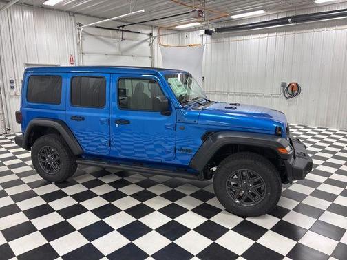Hydro Blue Pearl 2026 Jeep Wrangler Sport