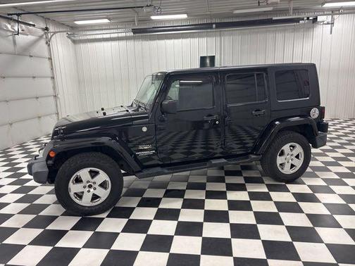 Black Clearcoat 2010 Jeep Wrangler Unlimited Sahara