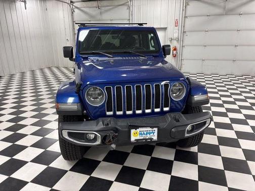 Ocean Blue Metallic 2019 Jeep Wrangler Unlimited Sahara