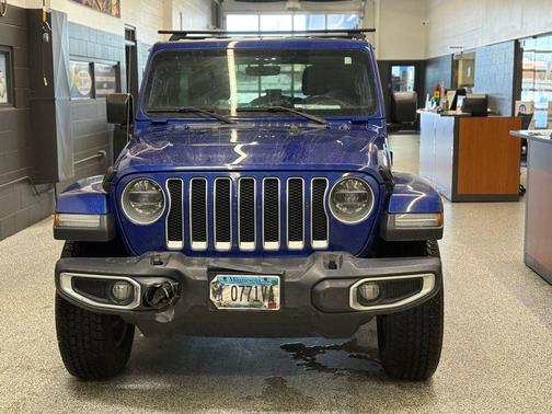 Ocean Blue Metallic 2019 Jeep Wrangler Unlimited Sahara