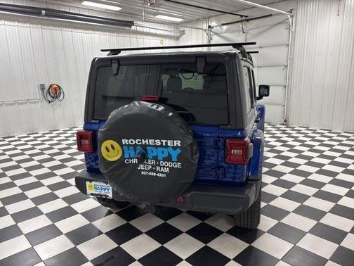 Ocean Blue Metallic 2019 Jeep Wrangler Unlimited Sahara