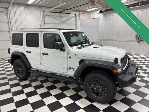 Bright White Clearcoat 2026 Jeep Wrangler Sport