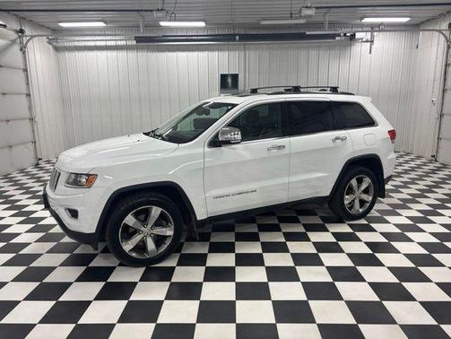 Bright White Clearcoat 2014 Jeep Grand Cherokee Limited