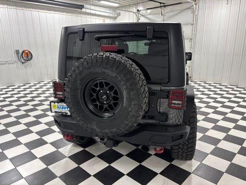 Granite Crystal Clearcoat Metallic 2016 Jeep Wrangler Unlimited Rubicon