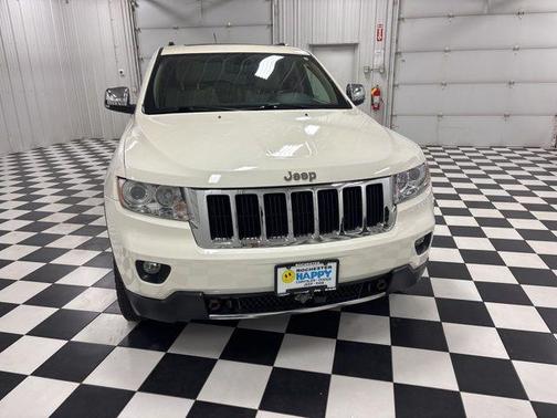 Stone White Clearcoat 2012 Jeep Grand Cherokee Limited