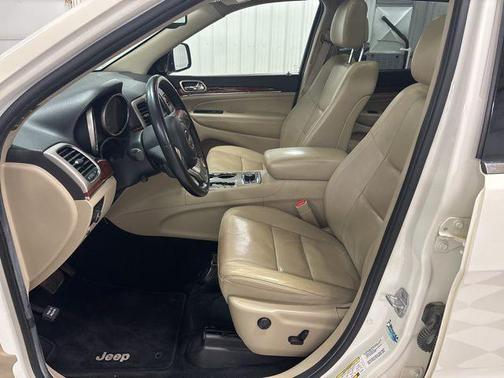Stone White Clearcoat 2012 Jeep Grand Cherokee Limited