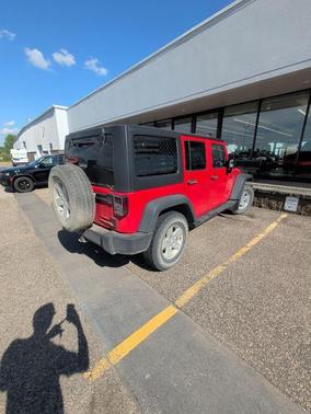 Firecracker Red 2015 Jeep Wrangler Unlimited Sport