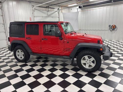 Firecracker Red 2015 Jeep Wrangler Unlimited Sport