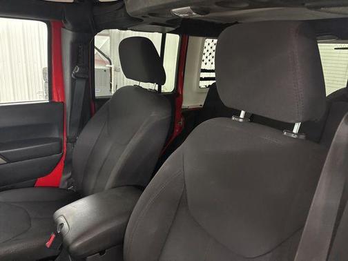 Firecracker Red 2015 Jeep Wrangler Unlimited Sport