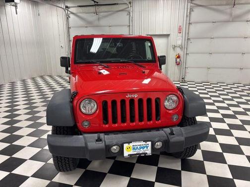 Firecracker Red 2015 Jeep Wrangler Unlimited Sport