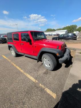 Firecracker Red 2015 Jeep Wrangler Unlimited Sport