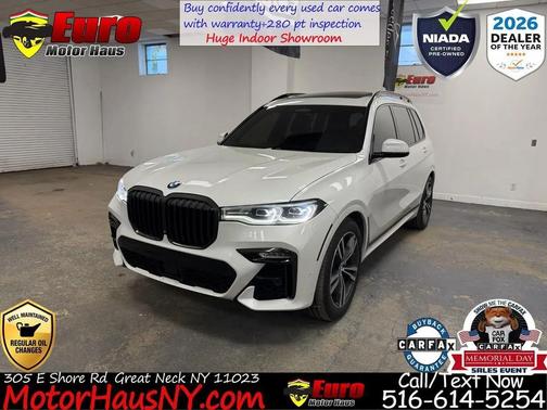 Mineral White Metallic 2019 BMW X7 xDrive50i