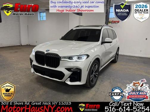 Mineral White Metallic 2019 BMW X7 xDrive50i