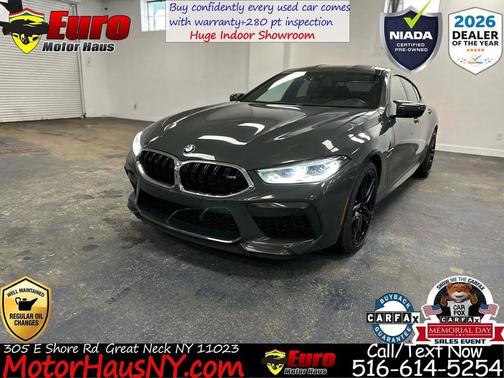 Gray 2021 BMW M8 Gran Coupe Base