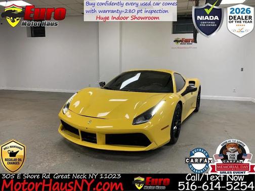 Giallo Modena Yellow 2017 Ferrari 488 Spider Base