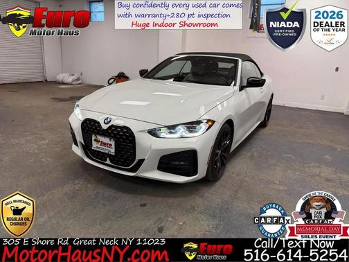Alpine White 2022 BMW 430 i xDrive
