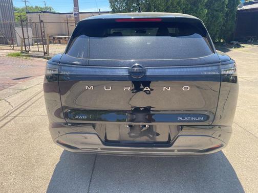 Super Black 2025 Nissan Murano Platinum