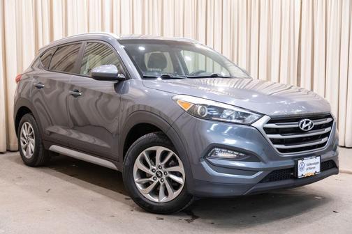 Coliseum Gray 2018 Hyundai TUCSON SEL