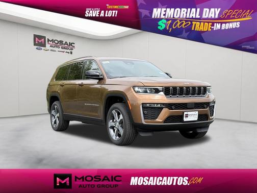 Copper Shino Metallic Clearcoat 2026 Jeep Grand Cherokee L Limited