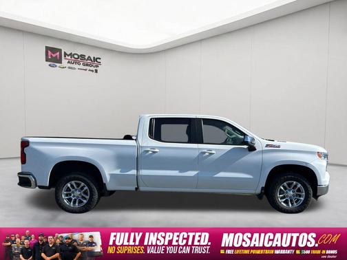 Summit White 2023 Chevrolet Silverado 1500 LT