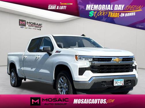 Summit White 2023 Chevrolet Silverado 1500 LT