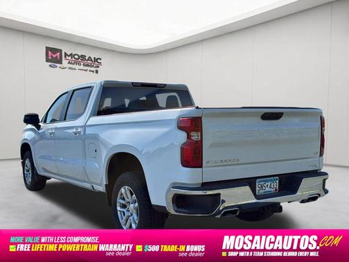 Summit White 2023 Chevrolet Silverado 1500 LT