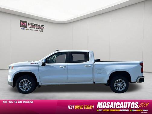 Summit White 2023 Chevrolet Silverado 1500 LT