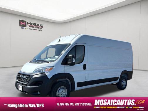 Bright White Clearcoat 2026 RAM ProMaster 2500 High Roof
