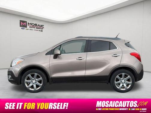 Cocoa Silver Metallic 2013 Buick Encore Premium