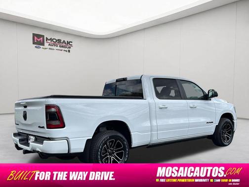 Bright White Clearcoat 2024 RAM 1500 Sport