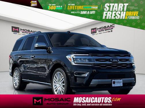 Agate Black Metallic 2024 Ford Expedition Platinum