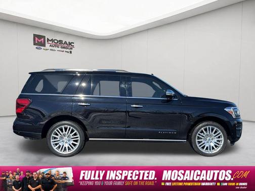 Agate Black Metallic 2024 Ford Expedition Platinum