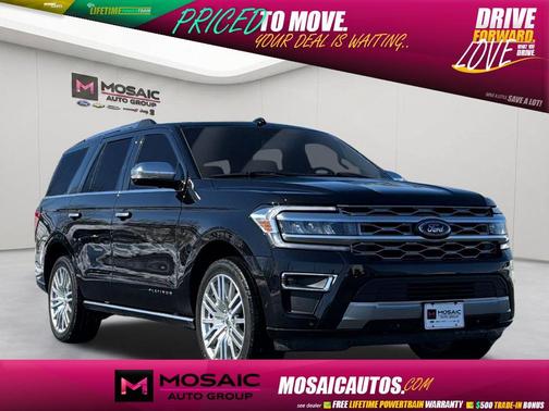 Agate Black Metallic 2024 Ford Expedition Platinum