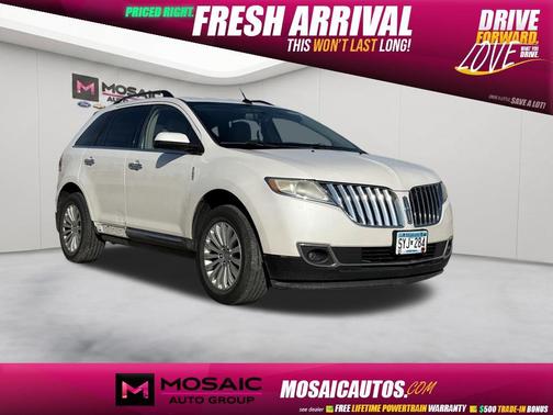 White Platinum Clearcoat Metallic 2011 Lincoln MKX Base
