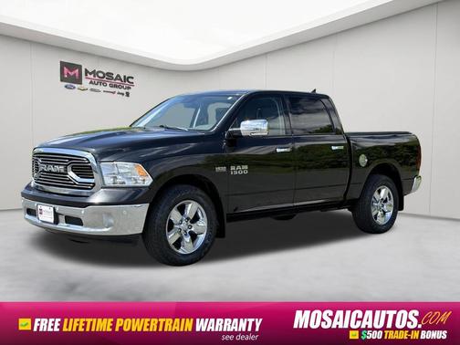 Brilliant Black Crystal Pearlcoat 2016 RAM 1500 Big Horn
