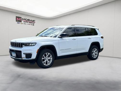 Bright White Clearcoat 2021 Jeep Grand Cherokee L Limited