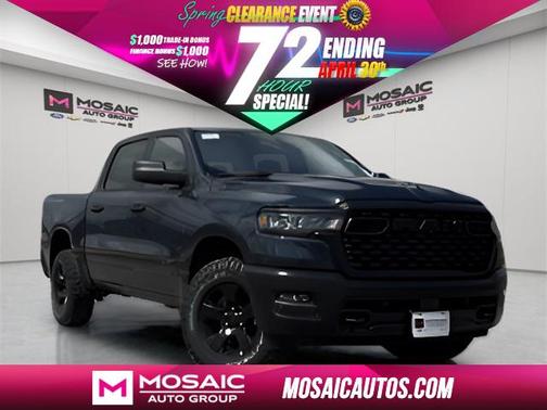 2025 RAM 1500 Warlock Crew Cab 4x4 5'7' Box
