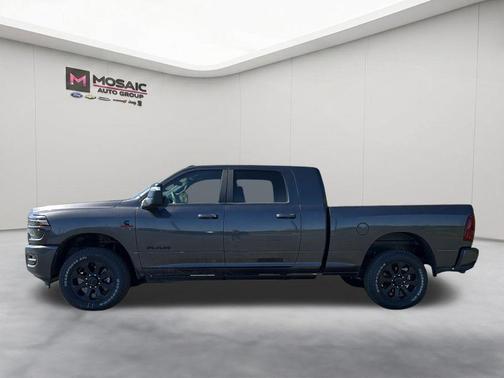 Granite Crystal Metallic Clearcoat 2026 RAM 3500 Laramie Mega Cab 4x4 6'4' Box
