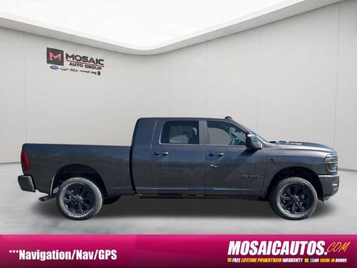 Granite Crystal Metallic Clearcoat 2026 RAM 3500 Laramie Mega Cab 4x4 6'4' Box