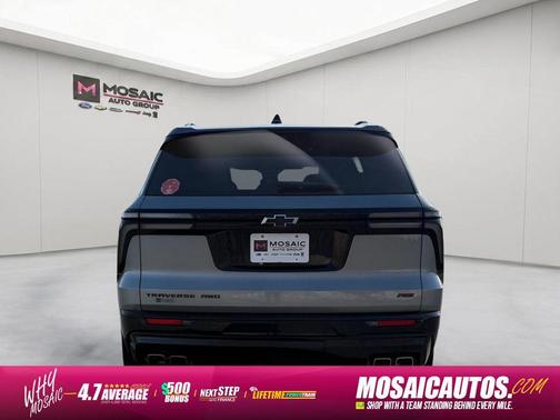 Sterling Grey Metallic 2025 Chevrolet Traverse RS