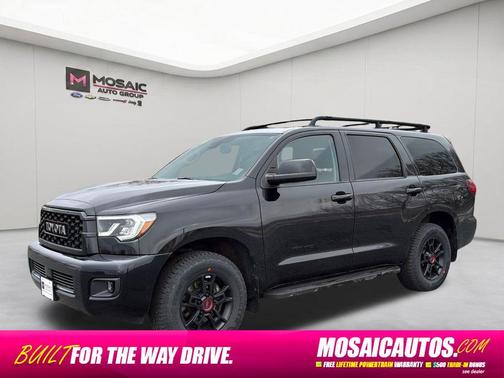 Midnight Black Metallic 2020 Toyota Sequoia TRD Pro
