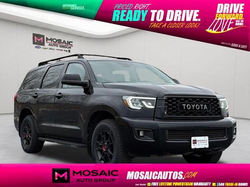 Midnight Black Metallic 2020 Toyota Sequoia TRD Pro