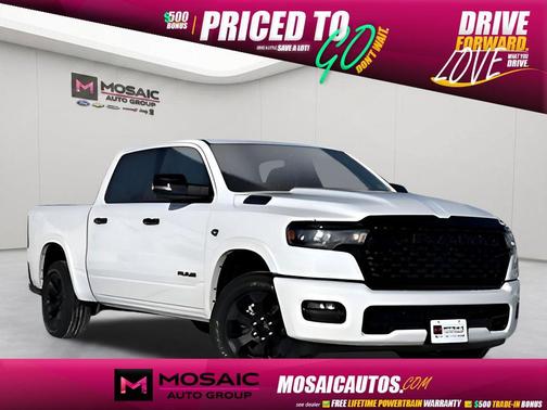 Ivory White Tri-Coat Pearlcoat 2026 RAM 1500 Laramie