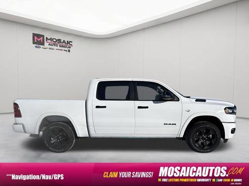 Ivory White Tri-Coat Pearlcoat 2026 RAM 1500 Laramie