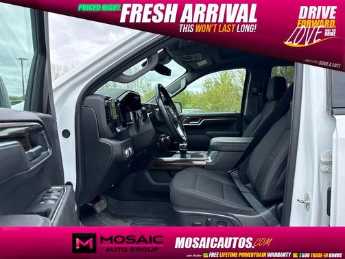 Summit White 2025 GMC Sierra 1500 Elevation