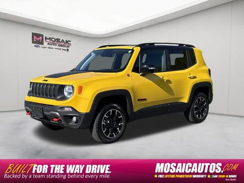 Solar Yellow Clearcoat 2023 Jeep Renegade Trailhawk