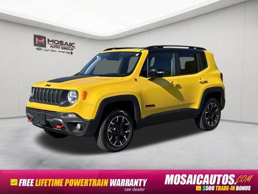 Solar Yellow Clearcoat 2023 Jeep Renegade Trailhawk