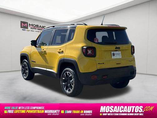 Solar Yellow Clearcoat 2023 Jeep Renegade Trailhawk